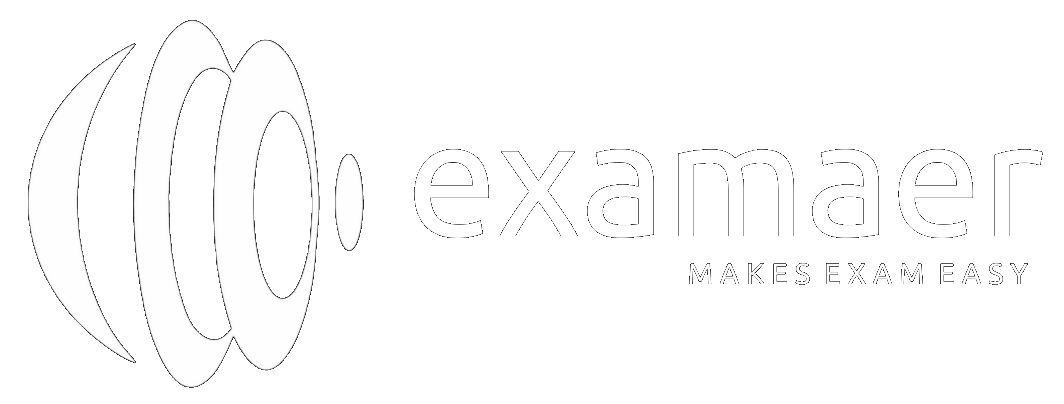 Examaer Logo White